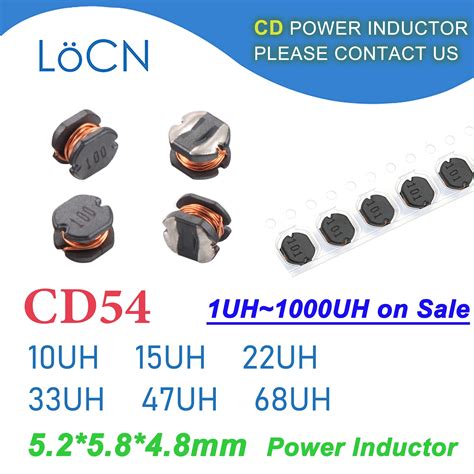 Pcs Pcs Cd Smd Power Inductor Uh Uh Uh Uh Uh Uh