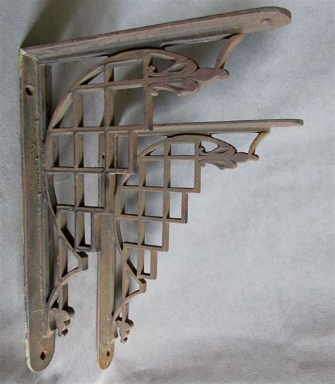 Antique Victorian Eastlake Architectural Shelf Brackets Eastlake