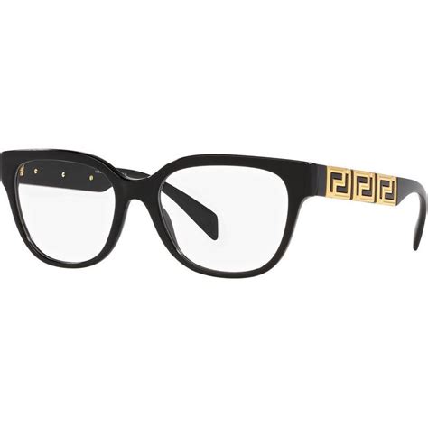 Versace Prescription Glasses Ve3338 Blackclear Glasses