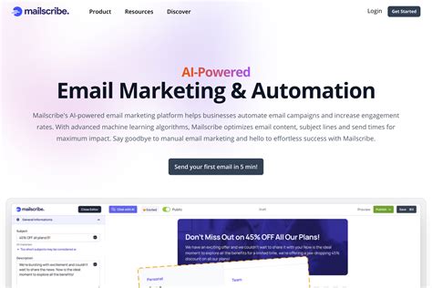 MailScribe - AI-powered email marketing automation platform. | Jim's AI