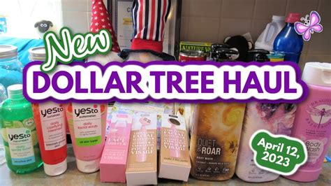 NEW DOLLAR TREE HAUL April 12 2023 YouTube