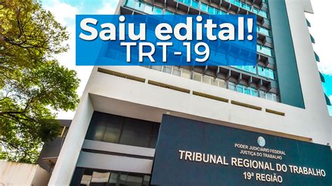 Concurso TRT AL 2022 Edital e Inscrição