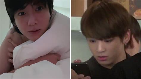 Jungkook Bts Jungkook Teasing Fans With Shirtless Weverse Live In Bed Has Army Asking Him