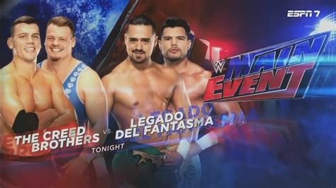 Angel Garza Humberto Carrillo Vs The Creed Brothers Parte Wwe