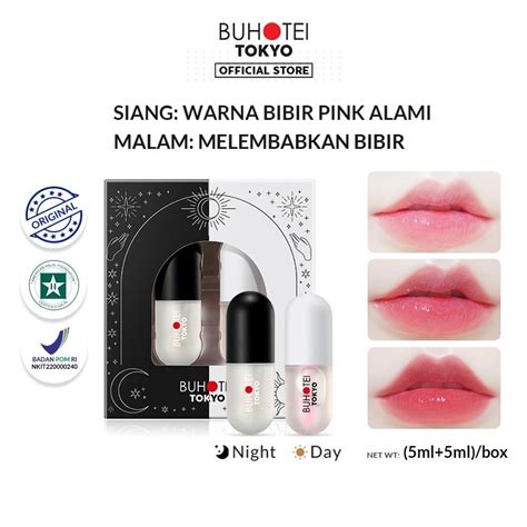 Jual Buhotei Day Night Lip Serum Set Ml Ml Serum Bibir Pink