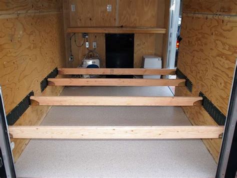 E Track Racks And Crossbars Enclosed Motorcycle Trailer Enclosed Trailer Camper Cargo Trailer