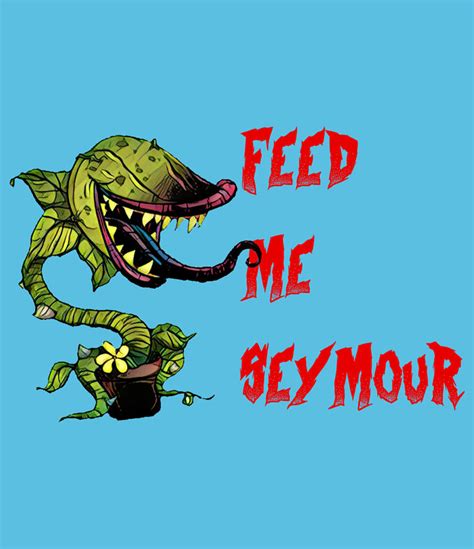 Little Shop of Horrors - Feed me Seymour Drawing by Myah Carroll - Fine ...