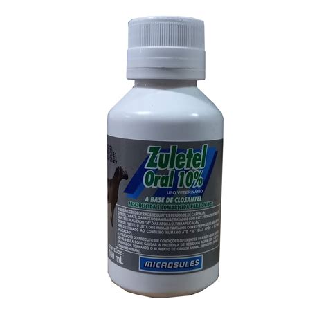 Zuletel Oral 10 Closantel 100ml Aluren Soluções Veterinárias Online