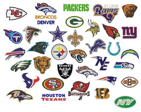 NFL Pack logo embroidery designs embroidery designs INSTANT download