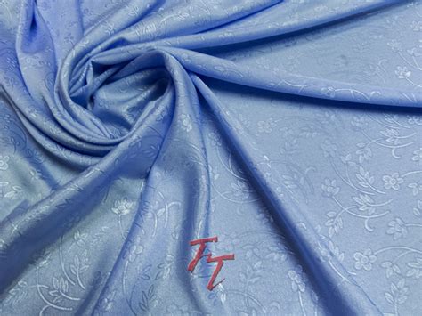 Jacquard Azul Cielo Fito Textil