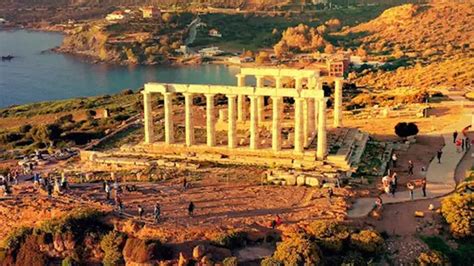 Cape Sounion Temple Of Poseidon Half Day Small Group Sunset Tour