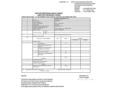 Ppt Pengisian Format Dupak Daftar Usul Penetapan Angka Kredit