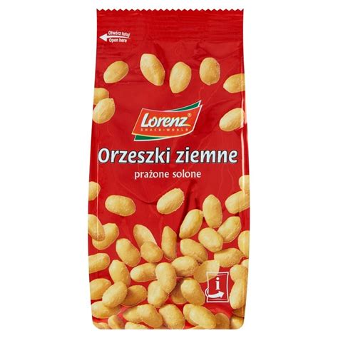 Lorenz Orzeszki ziemne prażone solone 160 g Zakupy online z dostawą