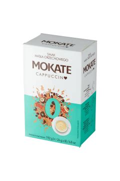 Mokate Kawa rozpuszczalna Cappuccino smak masła orzechowego 8 x 24 g w