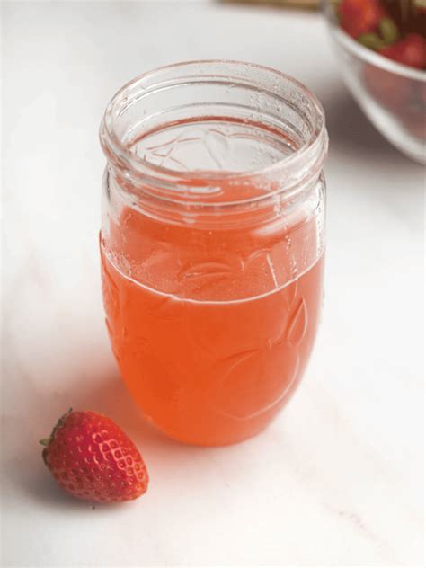 How To Make Homemade Strawberry Simple Syrup For Drinks Chelsea Peachtree