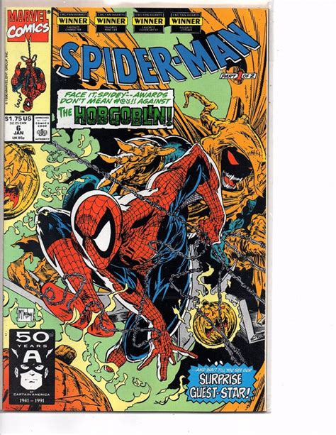 Marvel Comics Spider Man Todd Mcfarlane Story Art Ghost Rider