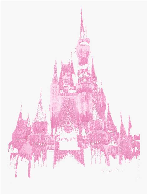 Cinderella Castle Silhouette Png For Kids Disney Castle Transparent