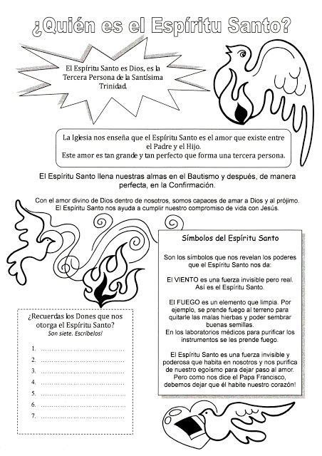 Recursos Para Mi Clase PENTECOSTÉS Actividades Catequesis