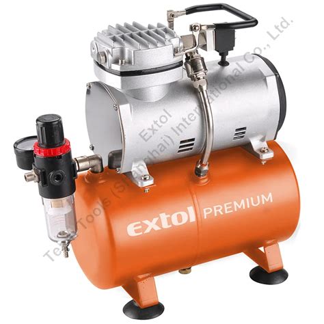 8895300 Extol 150w 3l Premium Silent Piston Airbrush Compressors For