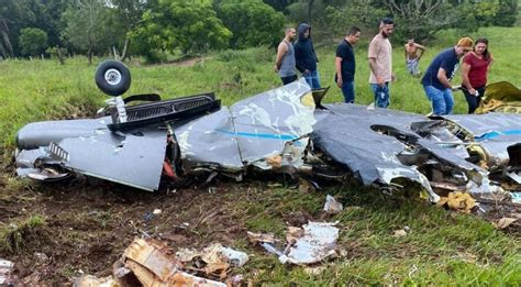 Avião Que Caiu Em Mg Não Tinha Permissão Para Táxi Aéreo Cenipa