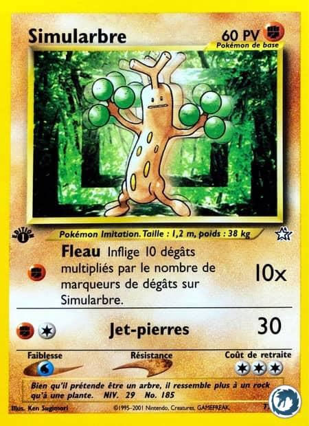 Carte Pokémon Edition Fossile Racaillou Dracobalt