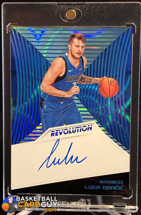 Luka Doncic 2018 19 Panini Revolution Rookie Autographs Infinite 25