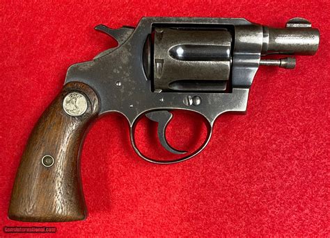 Vintage Colt Detective Special Pre War First Issue 38 Special