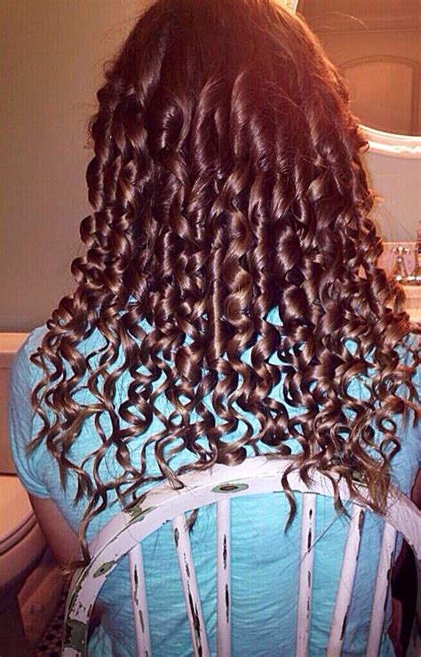 Tight Spiral Curls From Wand Hair Styles Pinterest Tight Spiral