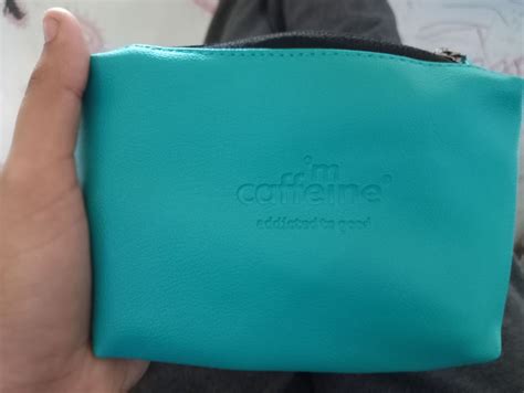 Free MCaffeine Naked Teal Pouch New Size