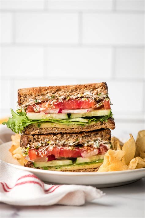 The Best Veggie Sandwich With Cream Cheese Neighborfood