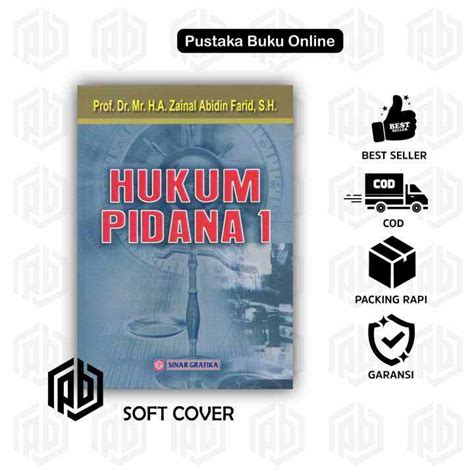 Hukum Pidana 1 Zainal Abidin Lazada Indonesia