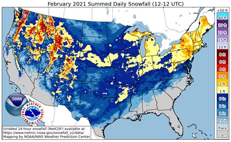 NOAA: Where Got the Most Snow in February, and How Does it Compare to ...