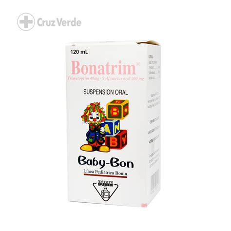 Bonatrim Baby Bon 200mg40mg5ml 120ml Suspension Cruz Verde