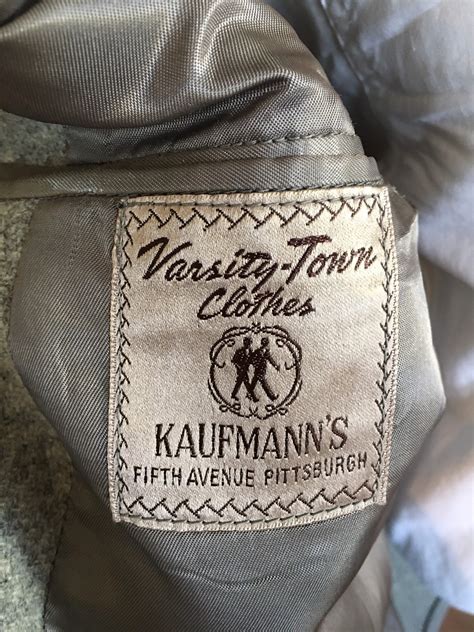 Vintage 1952 Dated Varsity Town Grey Fleck Pattern Sport Coat 42L - Etsy