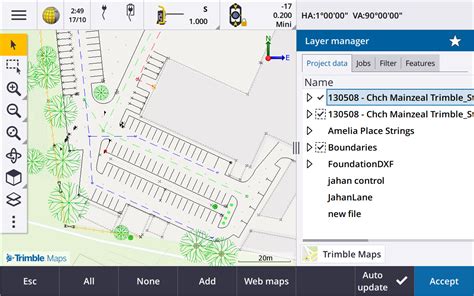 ajuda  trimble access
