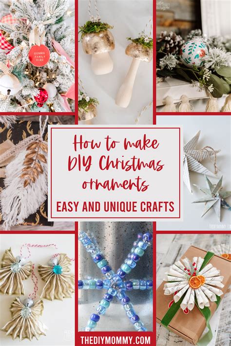 Best 22 Diy Christmas Ornaments You Should Try It Handmade General