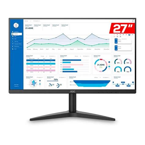 Monitor AOC B1 Series 27 POl VA FHD 8ms 75Hz VGA HDMI 27B1HM