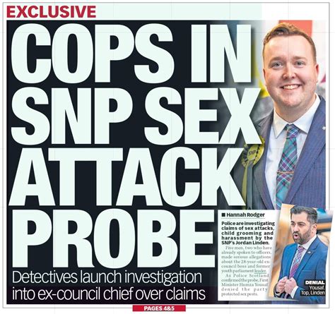 Agent P On Twitter New SNP Sex Pest Allegations Including Sickening