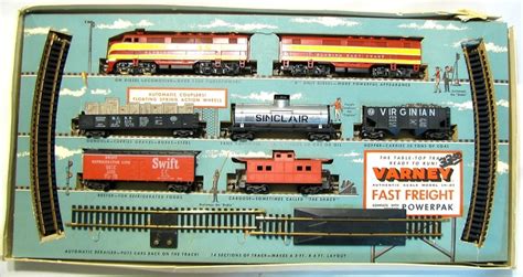 Varney Fast Freight 43 HO Scale BOXED Table Top Ready To Run Vintage