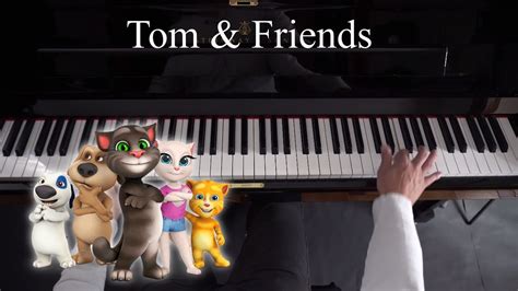 Talking Tom And Friends Theme Piano Tutorial YouTube