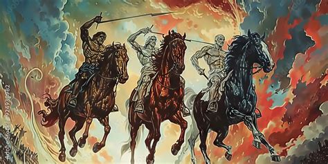 horsemen unveiling  symbols   apocalypse picture