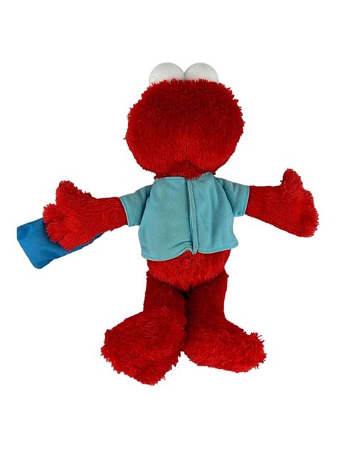 Sesame Street Elmos World Talking Singing Plush Stuffed Animal 13 inch