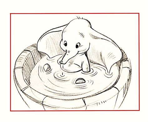 Disney Dumbo Drawings