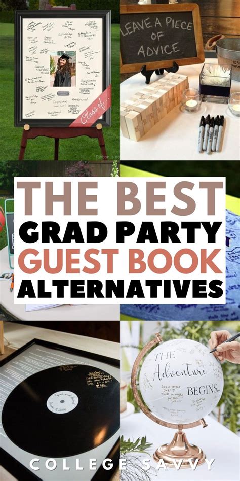 9 creative graduation party guest book alternatives – Artofit