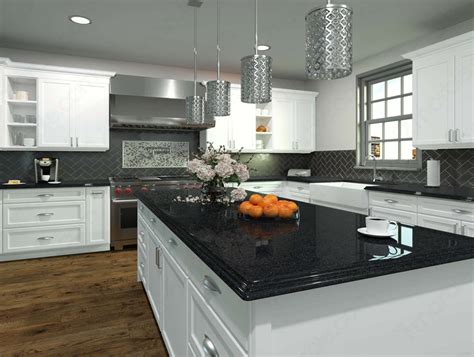 Best Granite With White Kitchen Cabinets | Besto Blog