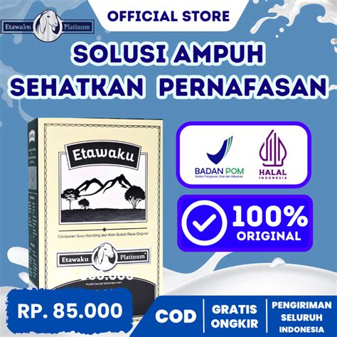 Jual Etawaku Platinum 100 Original Susu Kambing Etawa Untuk