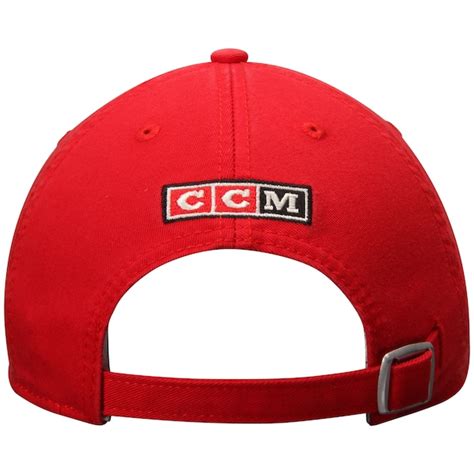 Men's Vancouver Canucks CCM Red Adjustable Slouch Hat - Shop.NHL.com