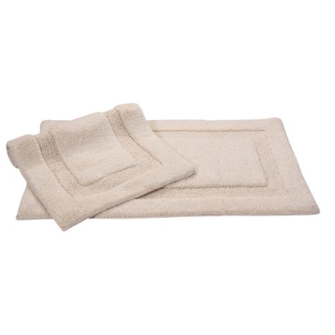 Shop Nuevo Collection Cotton Non Skid Latex Backing 2 Piece Bath Rug