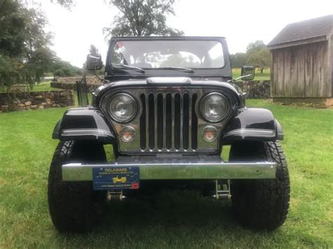 1986 Jeep Amc Cj7 Loredo No Rust 6cyl 5spd Manual Hard Top Lots Restored For Sale