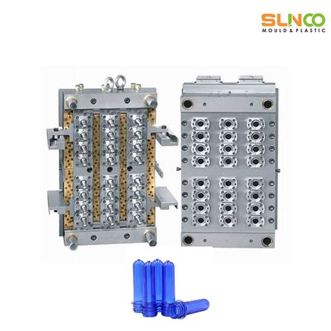 Pet Water Bottle Preform Injection 24cavity Hot Runner Mold China